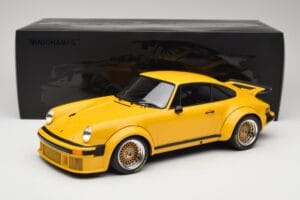 Porsche 911 934 RSR Geltonas 1976 Minichamps 1:12 125766401 Metalas - nuotrauka 6 iš 6