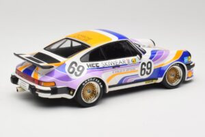 Porsche 911 934 Schiller Racing Team #69 R. Haldi / H. Vetsch 24 Hours of Le Mans 1976 Minichamps 1:18 155766469 Metalas - nuotrauka 2 iš 6