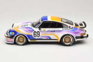 Porsche 911 934 Schiller Racing Team #69 R. Haldi / H. Vetsch 24 Hours of Le Mans 1976 Minichamps 1:18 155766469 Metalas - nuotrauka 3 iš 6