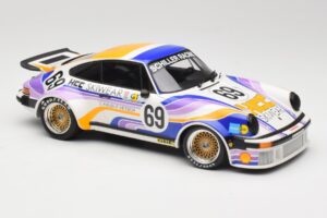 Porsche 911 934 Schiller Racing Team #69 R. Haldi / H. Vetsch 24 Hours of Le Mans 1976 Minichamps 1:18 155766469 Metalas - nuotrauka 4 iš 6