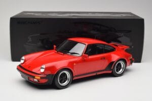 Porsche 911 934 Turbo Raudonas 1977 Minichamps 1:12 125066100 Metalas - nuotrauka 6 iš 6