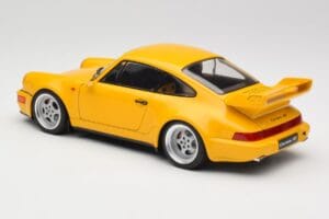 Porsche 911 964 3.8 RS Speed Yellow Solido 1:18 S1803401 Metalas - nuotrauka 6 iš 7