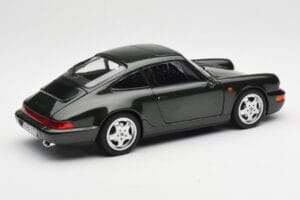 Porsche 911 964 Carrera 4 Žalias Metalinis Norev 1:18 187321 Metalas - nuotrauka 3 iš 8