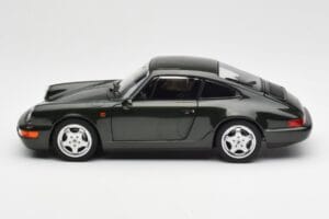 Porsche 911 964 Carrera 4 Žalias Metalinis Norev 1:18 187321 Metalas - nuotrauka 4 iš 8