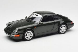Porsche 911 964 Carrera 4 Žalias Metalinis Norev 1:18 187321 Metalas