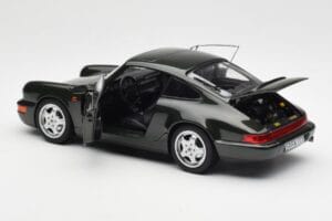 Porsche 911 964 Carrera 4 Žalias Metalinis Norev 1:18 187321 Metalas - nuotrauka 5 iš 8
