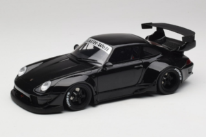 Porsche 911 964 RWB Juodas GT Spirit 1:18 GTS005KJ Derva