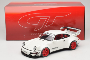 Porsche 911 964 RWB Hoonigan Baltas GT Spirit 1:18 GT732 Derva - nuotrauka 6 iš 6