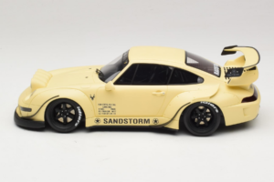 Porsche 911 964 RWB Sandstorm Beige GT Spirit 1:18 GT566 Derva - nuotrauka 3 iš 6