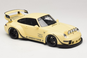 Porsche 911 964 RWB Sandstorm Beige GT Spirit 1:18 GT566 Derva - nuotrauka 4 iš 6