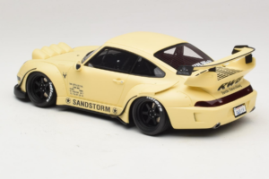 Porsche 911 964 RWB Sandstorm Beige GT Spirit 1:18 GT566 Derva - nuotrauka 5 iš 6