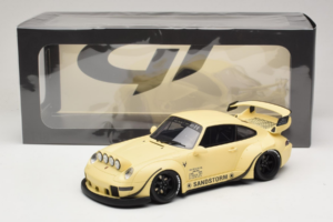 Porsche 911 964 RWB Sandstorm Beige GT Spirit 1:18 GT566 Derva - nuotrauka 6 iš 6