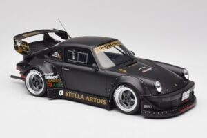 Porsche 911 964 RWB Stella Artois Bumper Delete GT Spirit 1:18 GT918 Derva - nuotrauka 4 iš 6