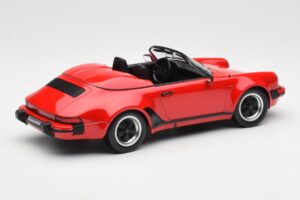 Porsche 911 964 Speedster Raudonas KK-Scale 1:18 KKDC180451 Metalas - nuotrauka 2 iš 6