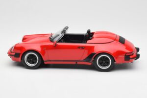 Porsche 911 964 Speedster Raudonas KK-Scale 1:18 KKDC180451 Metalas - nuotrauka 3 iš 6