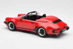 Porsche 911 964 Speedster Raudonas KK-Scale 1:18 KKDC180451 Metalas - nuotrauka 5 iš 6