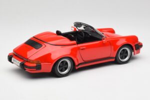 Porsche 911 964 Speedster Raudonas Maisto 1:18 37800-M2 Metalas - nuotrauka 3 iš 8