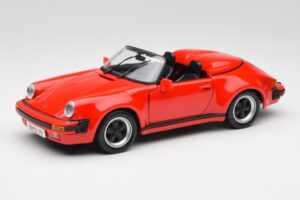 Porsche 911 964 Speedster Raudonas Maisto 1:18 37800-M2 Metalas