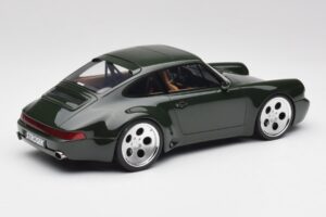 Porsche 911 964 Strosek Mega 30 Ąžuolo Žalia Metalas GT Spirit 1:18 GT482 Derva - nuotrauka 2 iš 6