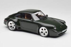 Porsche 911 964 Strosek Mega 30 Ąžuolo Žalia Metalas GT Spirit 1:18 GT482 Derva - nuotrauka 4 iš 6
