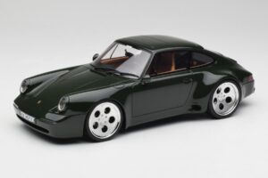 Porsche 911 964 Strosek Mega 30 Ąžuolo Žalia Metalas GT Spirit 1:18 GT482 Derva