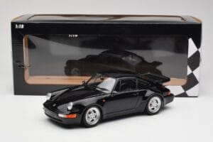 Porsche 911 964 Turbo Bad Boys Juodas Minichamps 1:18 155069104 Metalas - nuotrauka 6 iš 6