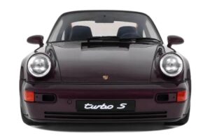 Porsche 911 964 Turbo S Violetinis GT Spirit 1:18 GT499 Derva - nuotrauka 4 iš 5