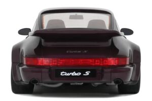 Porsche 911 964 Turbo S Violetinis GT Spirit 1:18 GT499 Derva - nuotrauka 5 iš 5