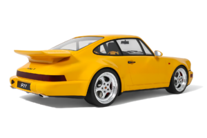 Porsche 911 964 Turbo S Speed Yellow GT Spirit 1:8 GTS801701 Derva - nuotrauka 2 iš 5
