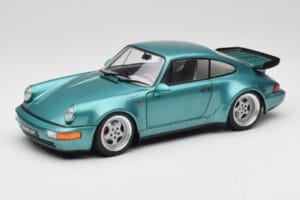 Porsche 911 964 Turbo Wimbledon Green Metallic Solido 1:18 S1803407 Metalas