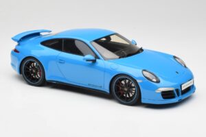 Porsche 911 991 Carrera 4S Aerokit Mėlynas GT Spirit 1:18 GT085 Derva - nuotrauka 4 iš 6