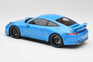 Porsche 911 991 Carrera 4S Aerokit Mėlynas GT Spirit 1:18 GT085 Derva - nuotrauka 5 iš 6