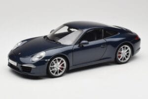 Porsche 911 991 Carrera S Blue Metallic Minichamps 1:18 WAP0210200C Metalas