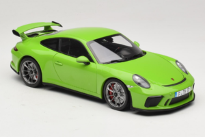 Porsche 911 991 GT3 Žalias Shmee150 Minichamps 1:18 110067025 Metalas - nuotrauka 6 iš 8