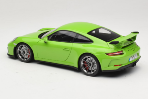 Porsche 911 991 GT3 Žalias Shmee150 Minichamps 1:18 110067025 Metalas - nuotrauka 7 iš 8