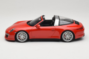 Porsche 911 991 Targa GTS Raudonas GT Spirit 1:18 GT718 Derva - nuotrauka 3 iš 6