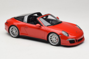 Porsche 911 991 Targa GTS Raudonas GT Spirit 1:18 GT718 Derva - nuotrauka 4 iš 6