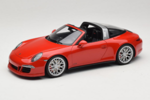 Porsche 911 991 Targa GTS Raudonas GT Spirit 1:18 GT718 Derva