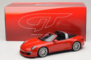 Porsche 911 991 Targa GTS Raudonas GT Spirit 1:18 GT718 Derva - nuotrauka 6 iš 6