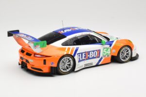 Porsche 911 991.1 GT3 R Core Autosport #54 J. Bennett / C. Braun / P. Long / N. Jonsson 24 Hours of Daytona 2017 Minichamps 1 - nuotrauka 2 iš 6