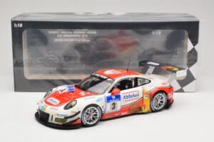 Porsche 911 991.1 GT3 R #3 Frikadelli Racing N. Siedler / K. Abbelen / S. Schmitz 24 Hours of Nurburgring 2016 Minichamps 1:1 - nuotrauka 6 iš 6