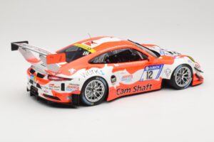 Porsche 911 991.1 GT3 R Manthey Racing #12 F. Klohs / P. Renauer 24 Hours Nurburgring 2017 Minichamps 1:18 155176912 Metalas - nuotrauka 2 iš 6