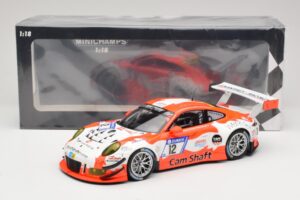 Porsche 911 991.1 GT3 R Manthey Racing #12 F. Klohs / P. Renauer 24 Hours Nurburgring 2017 Minichamps 1:18 155176912 Metalas - nuotrauka 6 iš 6