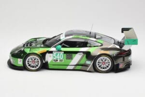 Porsche 911 991.1 GT3 R #540 Black Swan Racing P. Long / T. Pilgrim 24h Daytona 2016 Minichamps 1:18 155166540 Metalas - nuotrauka 3 iš 6