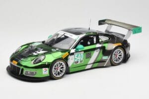 Porsche 911 991.1 GT3 R #540 Black Swan Racing P. Long / T. Pilgrim 24h Daytona 2016 Minichamps 1:18 155166540 Metalas