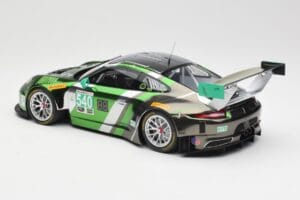 Porsche 911 991.1 GT3 R #540 Black Swan Racing P. Long / T. Pilgrim 24h Daytona 2016 Minichamps 1:18 155166540 Metalas - nuotrauka 5 iš 6