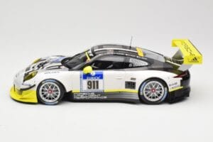 Porsche 911 991.1 GT3 R #911 Manthey Racing N. Tandy / E. Bamber 24h Nurburgring 2016 Minichamps 1:18 155166911 Metalas - nuotrauka 3 iš 6