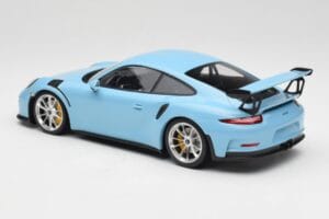 Porsche 911 991.1 GT3 RS Mėlynas Matiniai Ratlankiai Minichamps 1:18 153066235 Metalas - nuotrauka 5 iš 6
