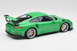 Porsche 911 991.1 GT3 RS Lizard Žalias & Sidabriniai Ratai Minichamps 1:18 153066229 Metalas - nuotrauka 2 iš 6
