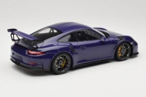 Porsche 911 991.1 GT3 RS Ultraviolet Minichamps 1:18 155066221 Metalas - nuotrauka 2 iš 6
